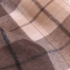 Karierter Schal aus Wolle