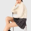 Kaschmirpullover mit hohem Kragen Kaschmirpullover mit hohem Kragen