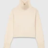 Kaschmirpullover mit hohem Kragen Kaschmirpullover mit hohem Kragen