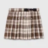 Kilt mit Strass-Karomuster