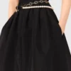 Kleid aus Taft-Mischgewebe
