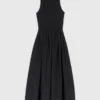 Kleid aus Taft-Mischgewebe
