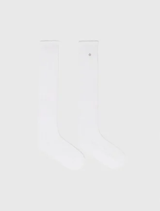 Kniestrümpfe aus Pointelle Kniestrümpfe aus Pointelle