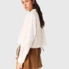 Kropp-Shirt mit Perlenverzierung Kropp-Shirt mit Perlenverzierung