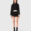 Kurze bestickte Jacke