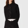Kurze bestickte Jacke