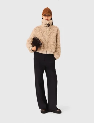 Kurze Bouclé-Jacke Kurze Bouclé-Jacke