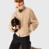 Kurze Bouclé-Jacke