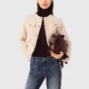 Kurze Bouclé-Tweedjacke