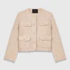 Kurze Bouclé-Tweedjacke