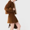 Kurze Cordjacke