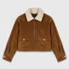 Kurze Cordjacke