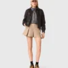 Kurze Lederjacke Kurze Lederjacke