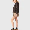 Kurze Lederjacke Kurze Lederjacke