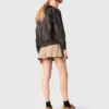 Kurze Lederjacke Kurze Lederjacke