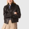 Kurze Lederjacke Kurze Lederjacke