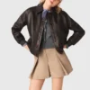Kurze Lederjacke Kurze Lederjacke