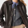 Kurze Lederjacke Kurze Lederjacke