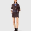 Kurze Tweedjacke