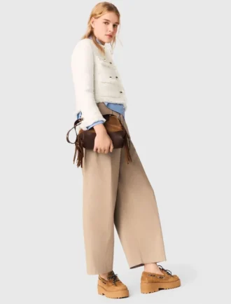 Kurze Tweedjacke