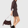 Kurze Tweedjacke