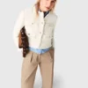 Kurze Tweedjacke