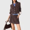 Kurze Tweedjacke