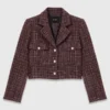 Kurze Tweedjacke