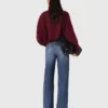 Kurzer Cardigan aus Wollmischung