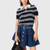 Kurzer Jeansrock