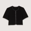 Kurzer Kurzarm-Cardigan Kurzer Kurzarm-Cardigan