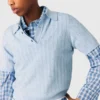 Kurzer Pullover mit Strasssteinen