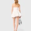 Kurzes besticktes Bustierkleid