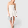 Kurzes besticktes Bustierkleid