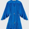Kurzes Faltenkleid