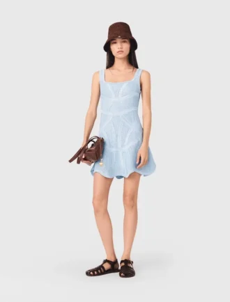 Kurzes Häkelkleid