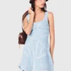 Kurzes Häkelkleid