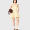 Kurzes Kleid aus Jacquard-Strick