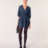 Kurzes Rüschenkleid