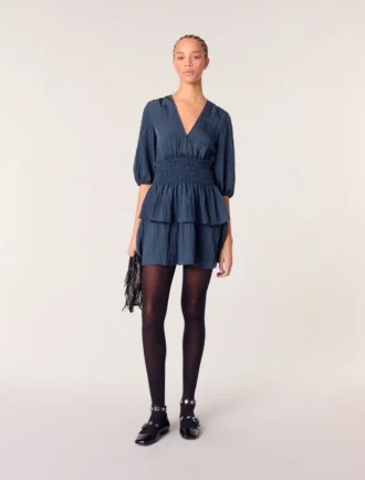 Kurzes Rüschenkleid