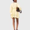 Kurzes Rüschenkleid
