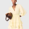 Kurzes Rüschenkleid