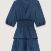 Kurzes Rüschenkleid