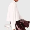 Kurzes Shirt mit Schmuckdetail Kurzes Shirt mit Schmuckdetail