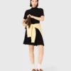 Kurzes Strickkleid