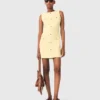 Kurzes Tweed-Kleid