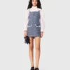Kurzes Tweed-Kleid