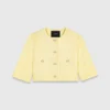 Kurzärmelige Tweedjacke Kurzärmelige Tweedjacke