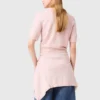 Kurzärmeliger Pullover mit Strasssteinen Kurzärmeliger Pullover mit Strasssteinen