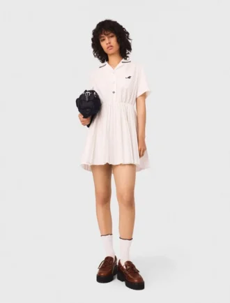 Kurzärmeliges Hemdkleid